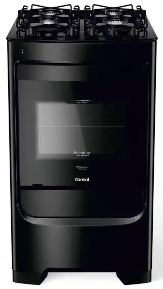 FOGAO 4B CONSUL CF04VBEUNA PRETO