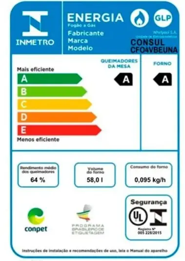 FOGAO 4B CONSUL CF04VBEUNA PRETO 3
