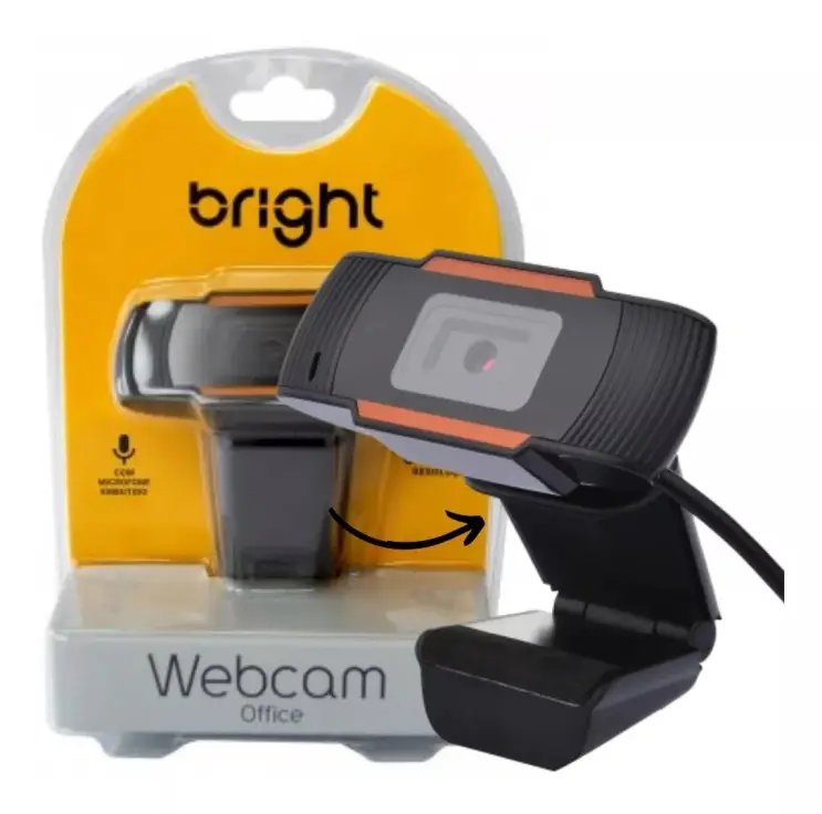 WEBCAM BRIGHT WC574 OFFICE 640X480 C/MICROFONE