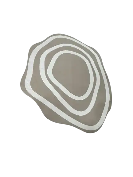 TAPETE FINA ESTAMPA 2.50x3.00 VENEZA 9369 BEGE PERSONALIZADO(BL)