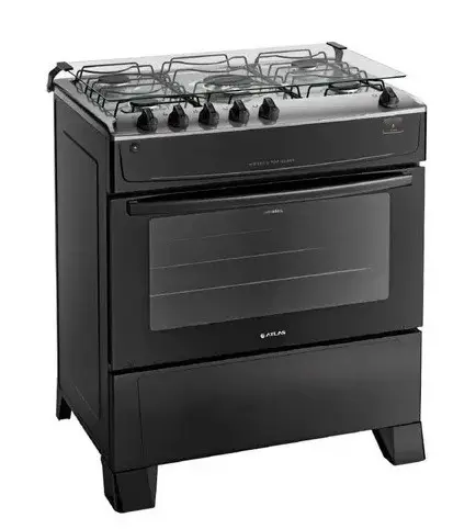 FOGAO 5B ATLAS MONACO TOP  PRETO