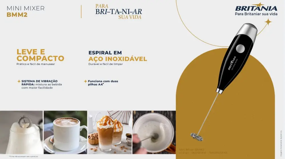 MINI MIXER BRITANIA BMM2