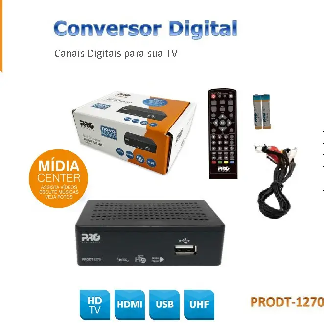 CONVERSOR TV DIGITAL PRO PRODT-1270