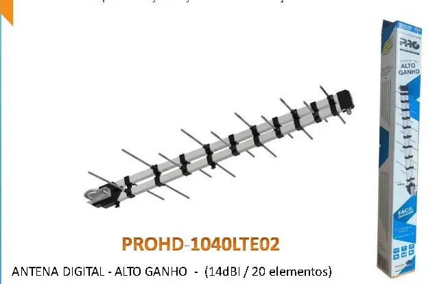 ANTENA PRO  LTE DIGITAL 14Dbi - SO ANTENA 1040LTE02