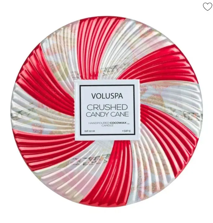 VELA LATA 3 PAVIOS VOLUSPA 5456 60H CRUSHED CANDY CANE(BL)