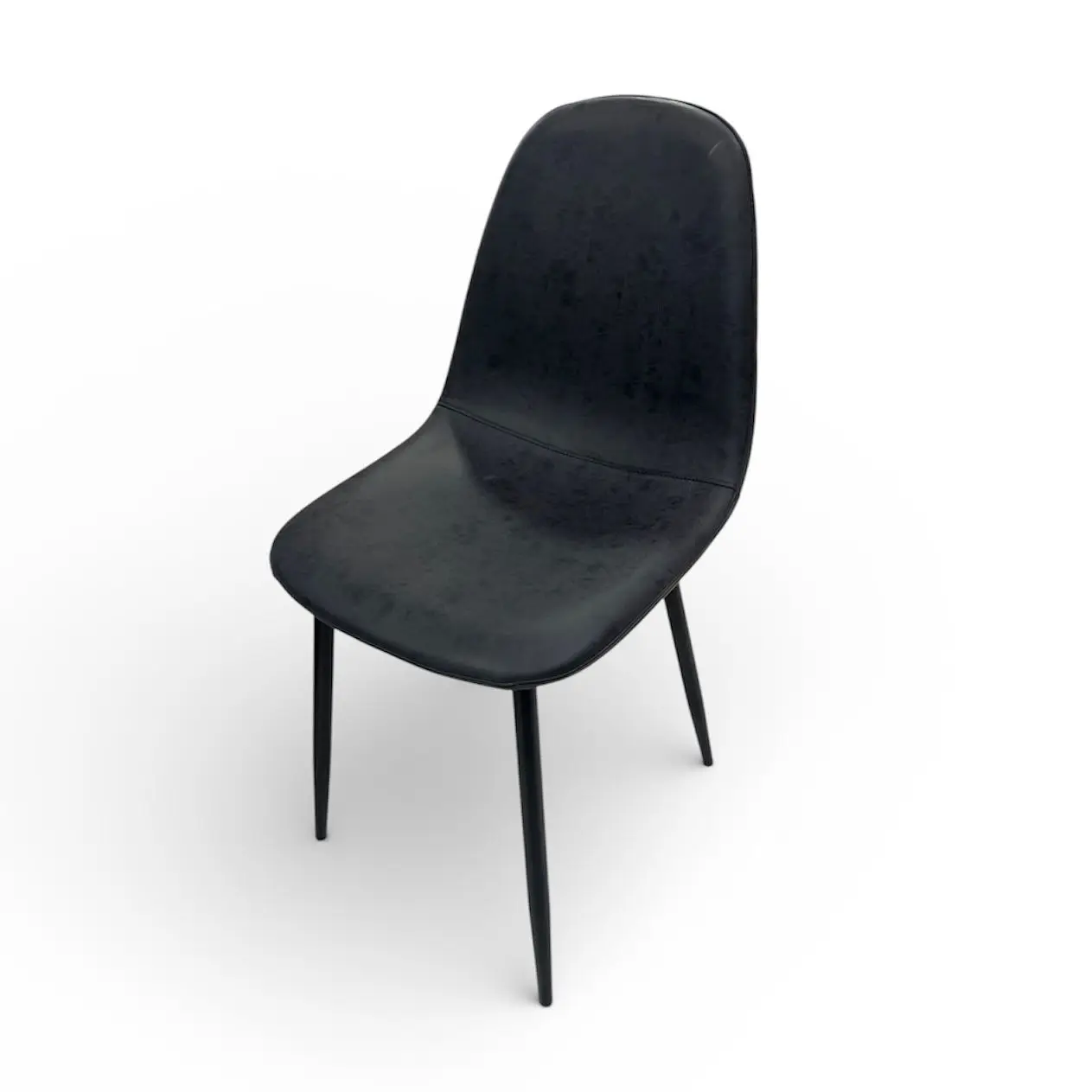 CADEIRA RIVATTI TANIA PU PRETO VINTAGE(BL)