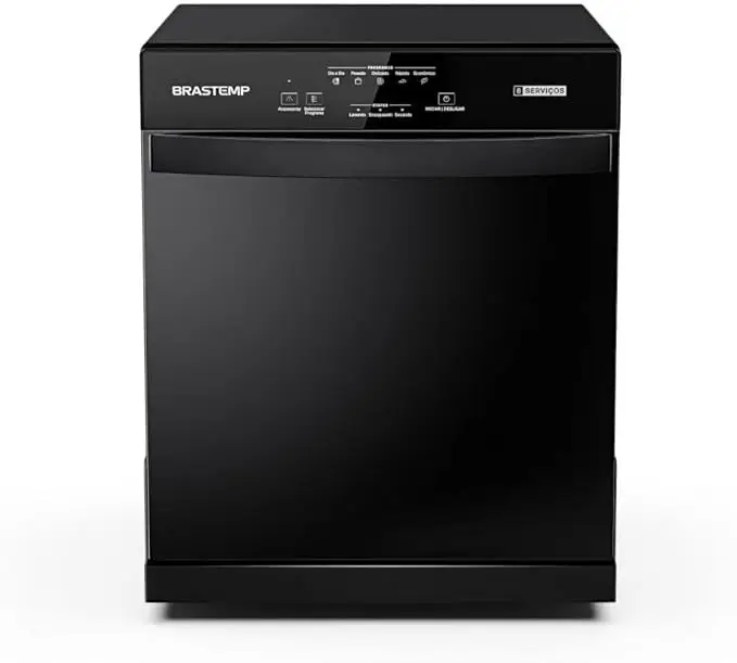 LAVALOUCA BRASTEMP BLF08AEBNA 8 SERVICOS PRETA 220W
