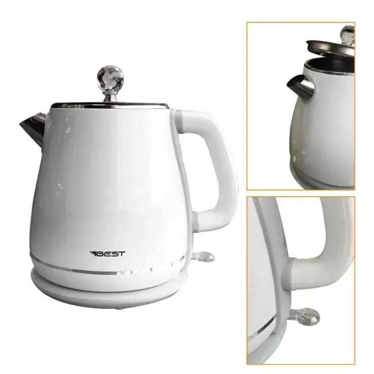 CHALEIRA ELETRICA BEST 1.8LT YD-1830 BRANCA 220V 2