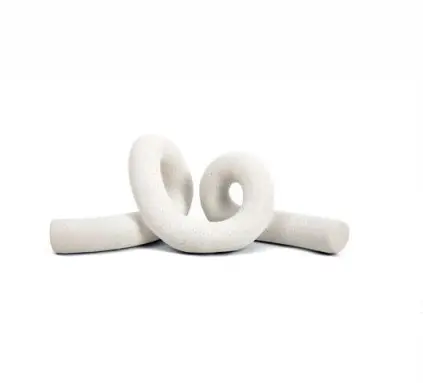 ESCULTURA FLORARTE POLIRESINA 82795001 BRANCO (BL)