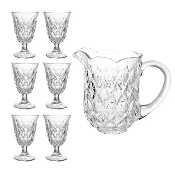 CONJ. FULL FIT 30090 ANGELICA 7 PECAS VIDRO