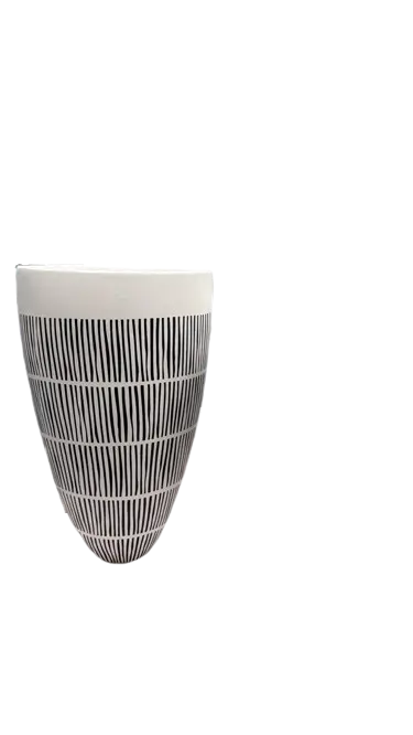 VASO KZ POTTERY CORNER QMC154 EM CERAMICA(BL)