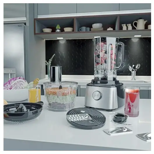 MULTIPROCESSADOR BRITANIA BMP2000 INOX 1.300W 220V 2