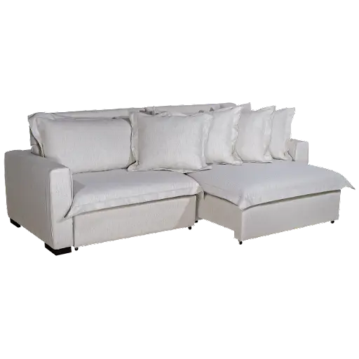 ESTOFADO MAGGIORE 4L 8050 2.10MT PARIS 300063 LINHO CINZA