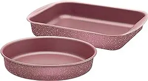 JOGO ASSADEIRA 3 PEÇAS BRASIL MOCACCINO ANTIGA- 20099/486 2 PEÇAS BRASIL ROSA