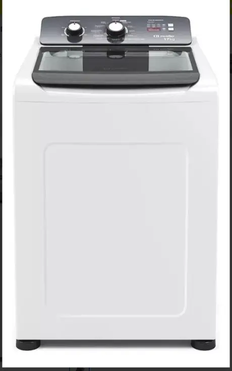 LAVADORA MUELLER MLA 17KG AUTOMATICA BRANCA