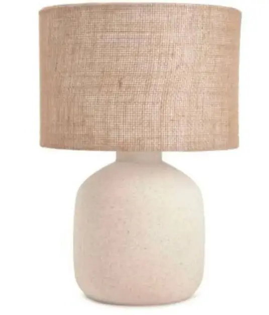 LUMINARIA MART EM CERAMICA 18269 AREIA(BL)