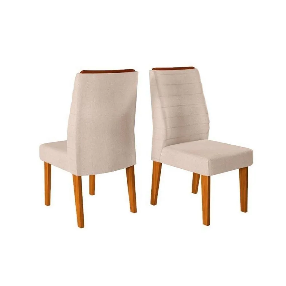 CADEIRA DJ ONDINA MDF FREIJO VELUDO KRAFT