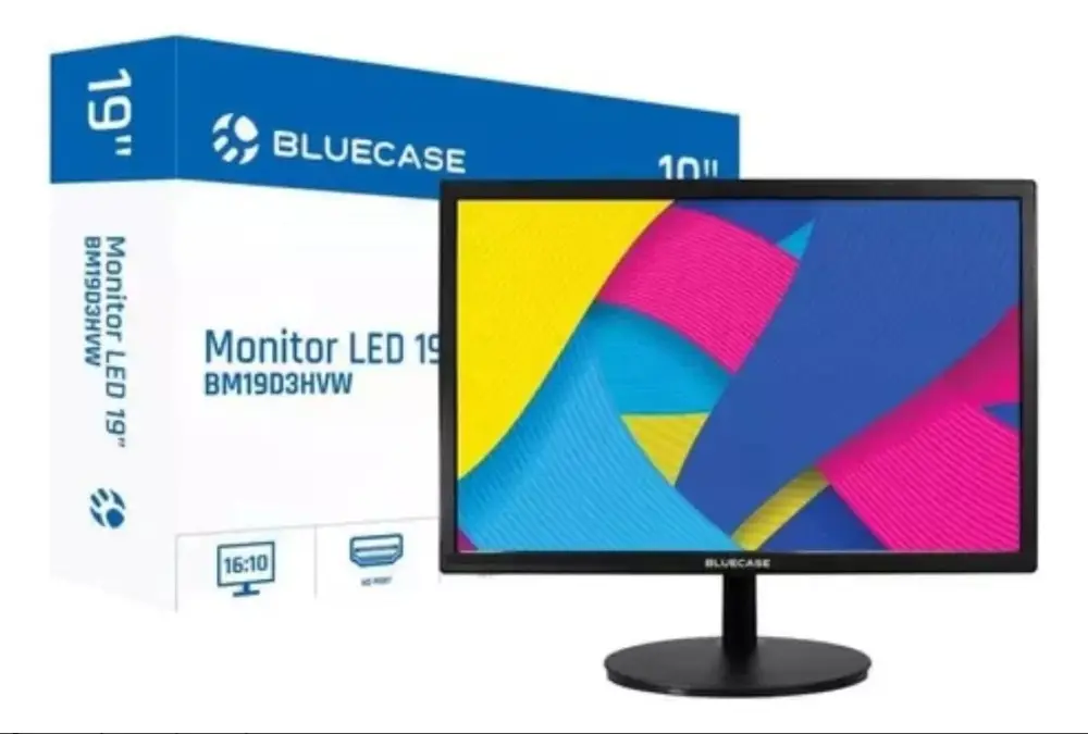 MONITOR BLUECASE LED 19,5" BM19X1HVWBX / HDMI / VGA / VESA