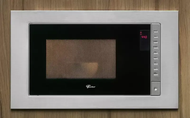 FORNO EMBUTIR MICROONDAS 25LT FISCHER  34900 FIT LINE INOX
