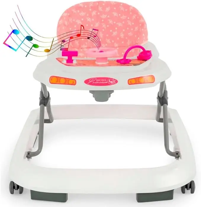 ANDADOR TUTTI BABY PRINCESA 40003-004 BRANCO/ROSA