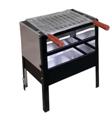 CHURRASQUEIRA LCA ALUMINIO MINI PRETO 35CM X 30CM