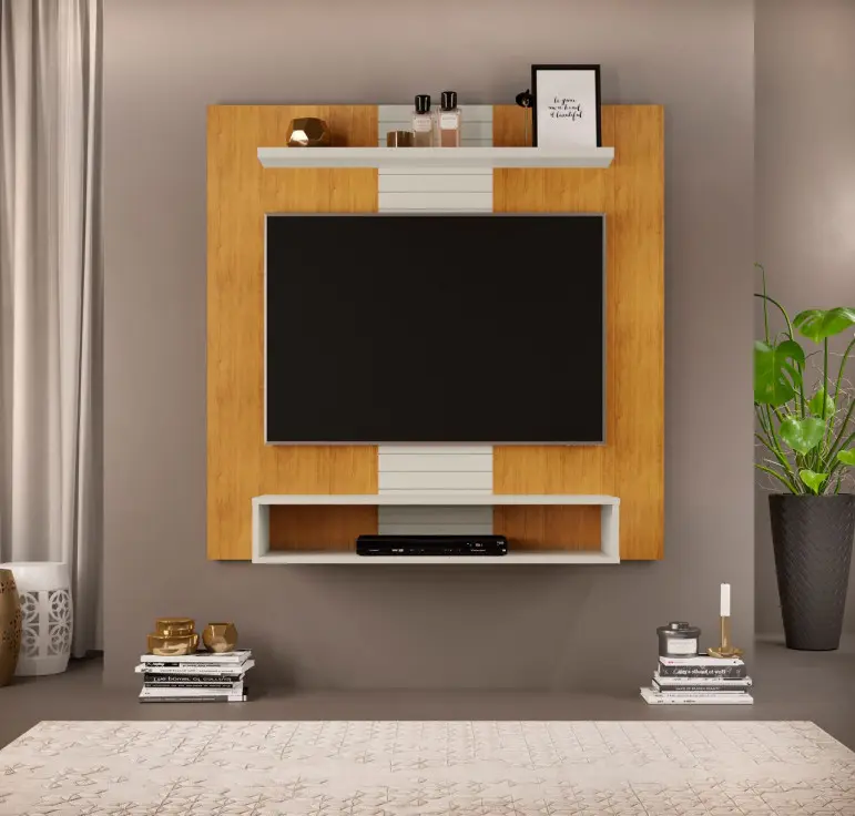 PAINEL SUSPENSO DJ SMART 1.20MT P/47" CEDRO/BALI