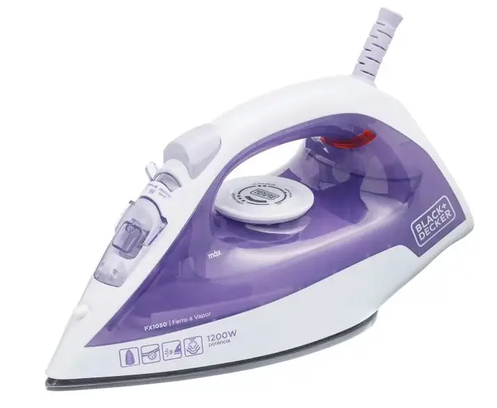 FERRO ELETRICO BLACK E DECKER VAPOR FX 1050-B2 220V