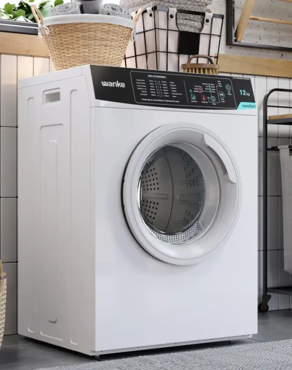 SECADORA  WANKE SWSA120P 12KG CESTO INOX