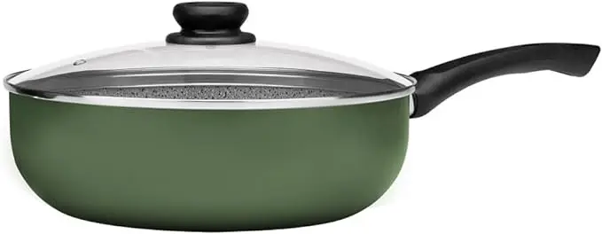 FRIGIDEIRA PANELUX WOK MAXIMUM STONE C/TAMPA VERDE