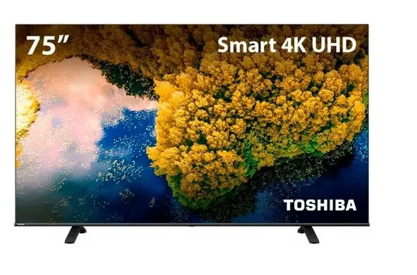TV TOSHIBA 75" 75C350MS 4K UHD C/ WIFI