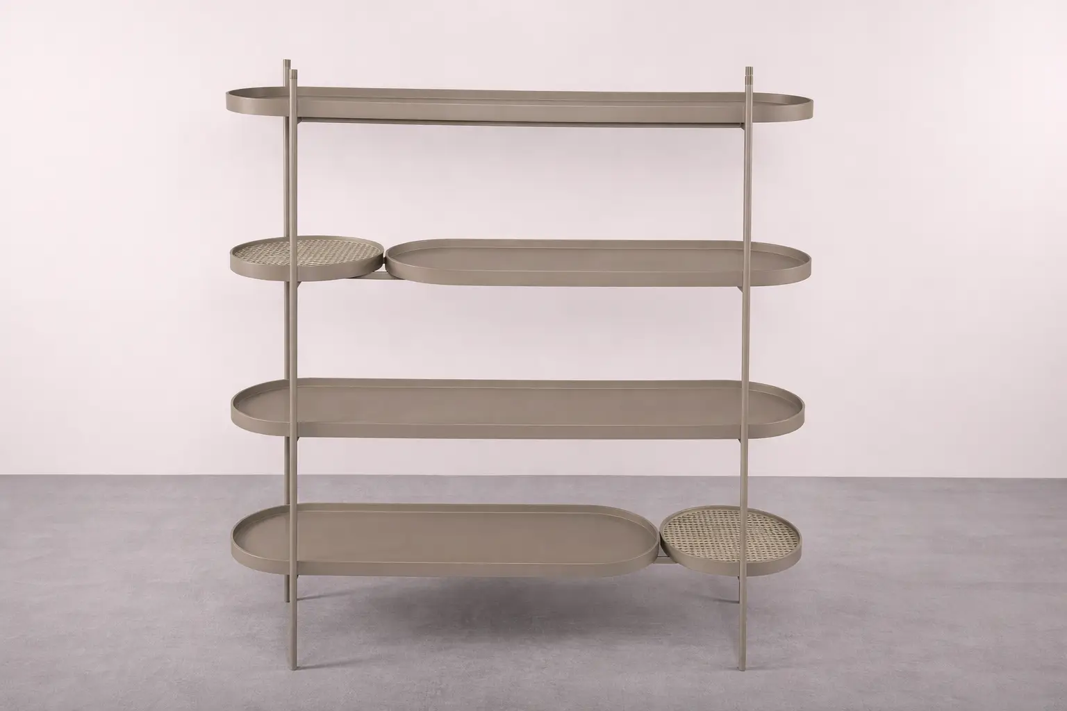 ESTANTE IUMMI MONTECARLOCOM PONTEIRA FENDI 1.60MT(BL)