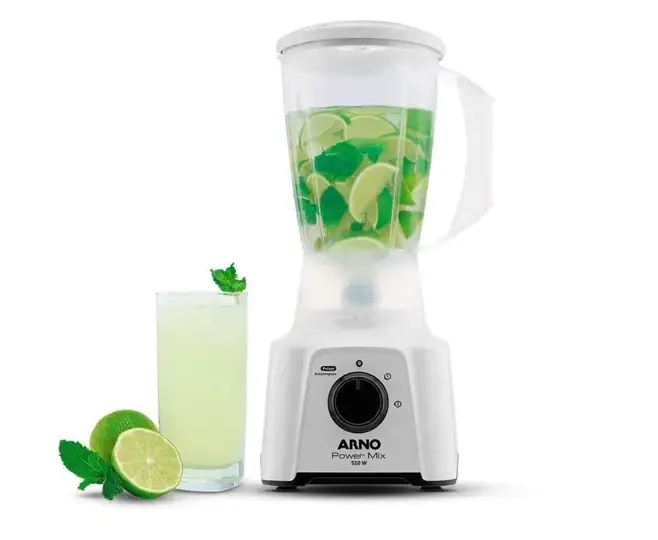 LIQUIDIFICADOR ARNO POWER MIX LQ12 2LT 550W BRANCO 220V