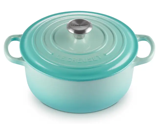 PANELA REDONDA LE CREUSET SIGNATURE 22CM COOL MINT(BL)