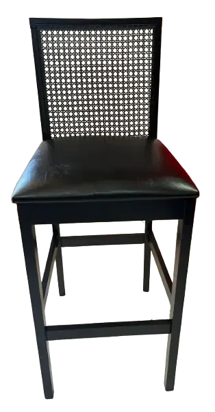 BANQUETA ARTSOLI LAIS TELA SEXTAVADA PRETA A533(BL)