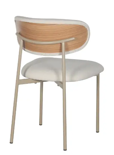 CADEIRA RIVATTI MANUELA AREIA TEC OFF WHITE(BL) 2