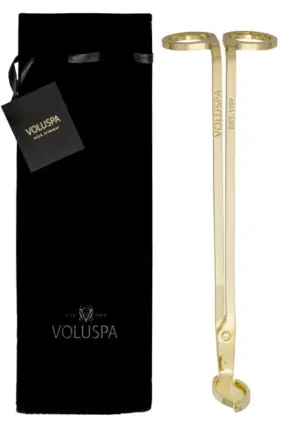 TESOURA PARA PAVIO VOLUSPA OURO(BL)