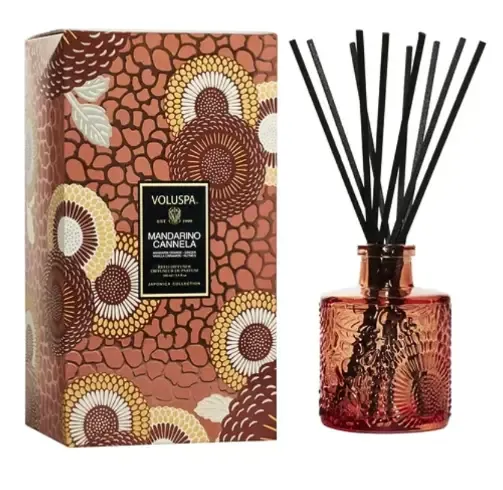 DIFUSOR DE AMBIENTE VOLUSPA MANDARINO CANNELA(BL)