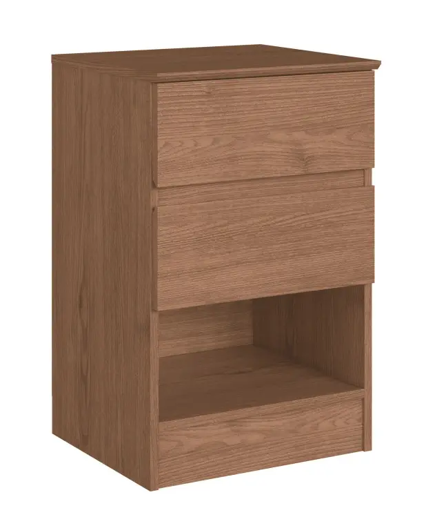 MESA DE CABECEIRA CASTRO 5080A 2GV MDP MACADAMIA