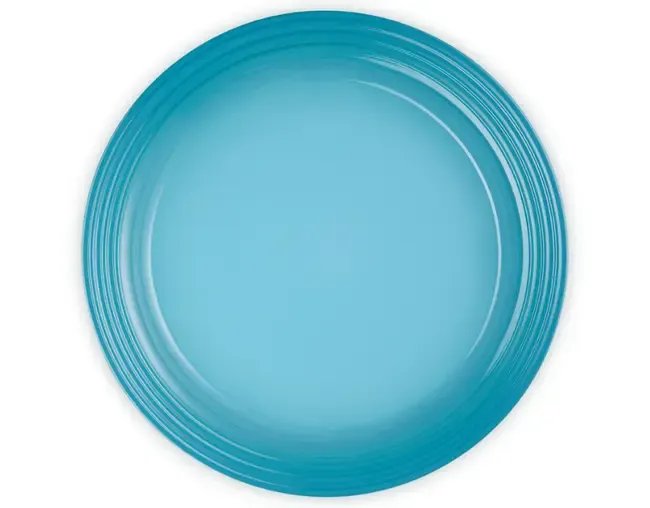 PRATO LE CREUSET RASO 27CM VANCOUVER AZUL CARIBE(BL)