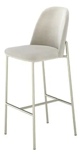 BANQUETA PROVINCIA LUCILLE CHAMPANHE SOFT PALHA(BL)