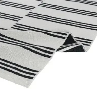 TAPETE VIA STAR 0.80X1.50 PORTOBELLO 134 PRETO(BL)