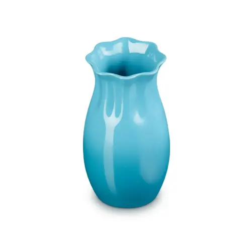 VASO LE CREUSET 16CM FLOWER AZUL CARIBE(BL)