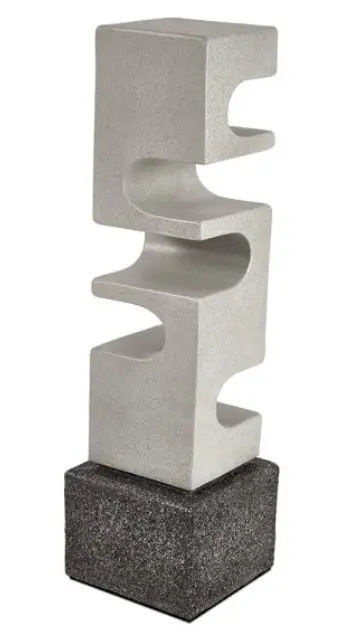 ESCULTURA MART 17447 EM POLIRRESINA(BL)