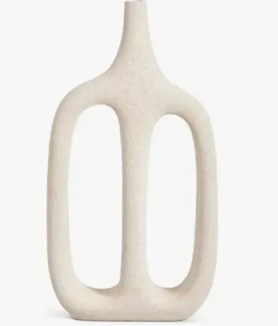 VASO MART 17474 EM POLIRRESINA BRANCO M(BL)