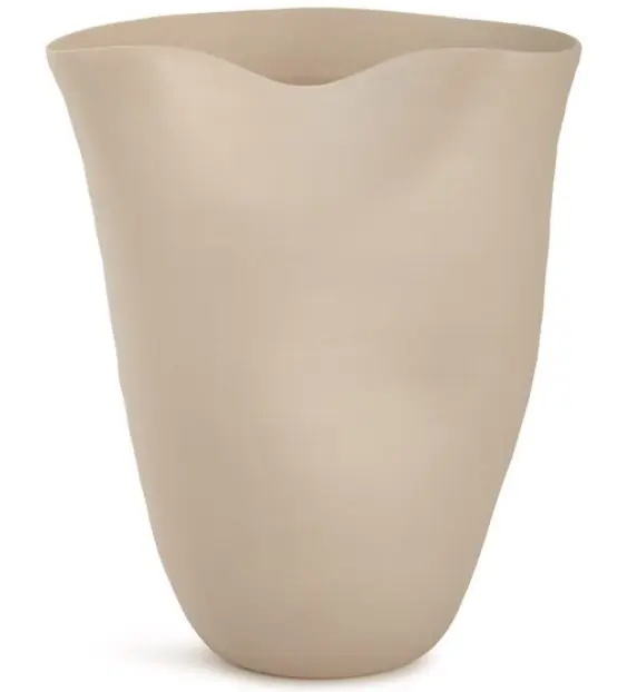 VASO MART 18280 EM CERAMICA BRANCO G(BL)