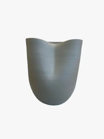 VASO MAR 18281 EM CERAMICA BRANCO M(BL)