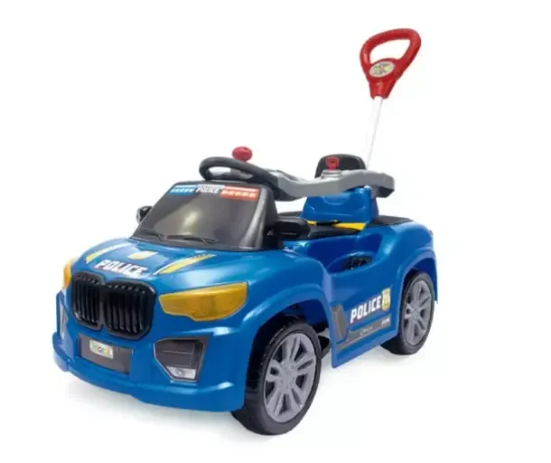 QUADRICICLO MARAL 3180 BM CAR POLICE PASSEIO E PEDAL AZUL