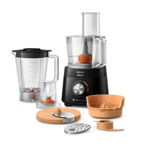 MULTIPROCESSADOR WALITA HR7304/90 1000W PRETO 220V