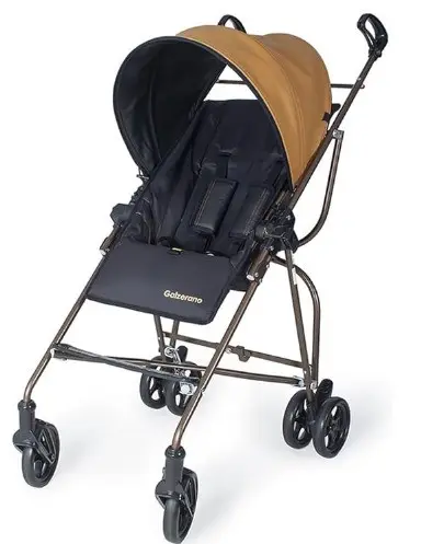 CARRINHO GALZERANO 1006PC CAPRI PRETO/COBRE