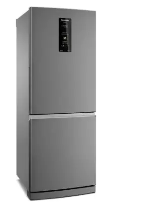 REFRIGERADOR PANASONIC NR-BB64PV1XB 460LT FROST FREE INVERSE/INVERTER INOX 220V